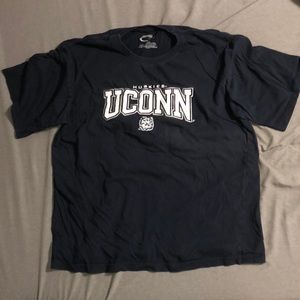 navy blue uconn huskies t-shirt